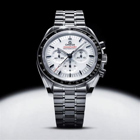 The New White Dial Omega Speedmaster 